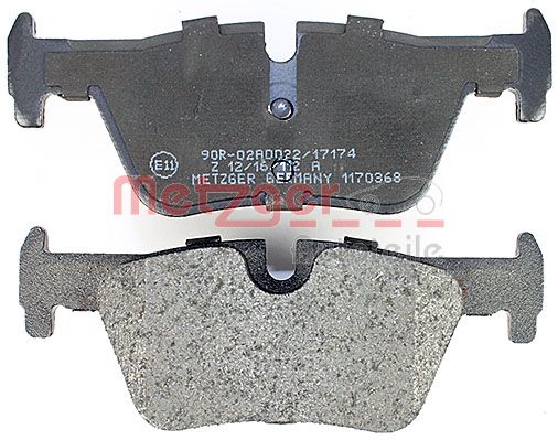 METZGER 1170368 GREENPARTS Bremsbelagsatz, Scheibenbremse